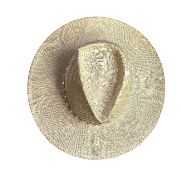 EUGENIA KIM Harlowe Pearl Embellished Hat - Picture 5 of 11